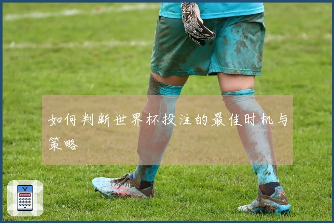 如何判断世界杯投注的最佳时机与策略