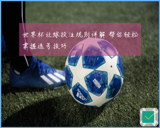世界杯让球投注规则详解 帮你轻松掌握选号技巧